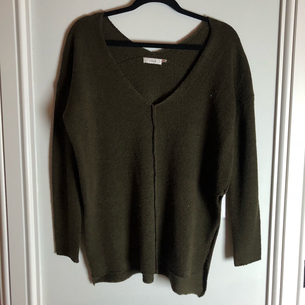 Olive sweater